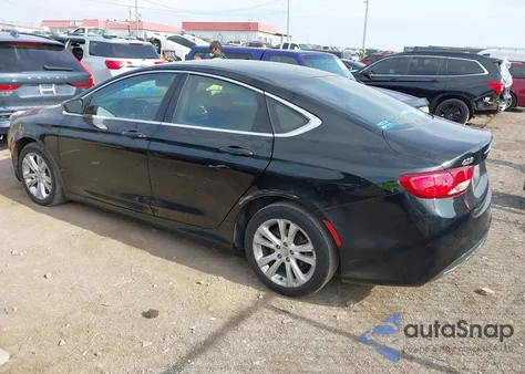 2016 Chrysler 200 Limited z USA, uszkodzony, nr VIN 1C3CCCAB1GN185599